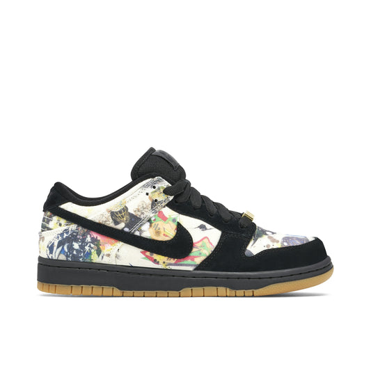 SB DUNK LOW X SUPREME 'RAMMELLZEE' SIZE 12